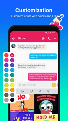 Messenger android App screenshot 10