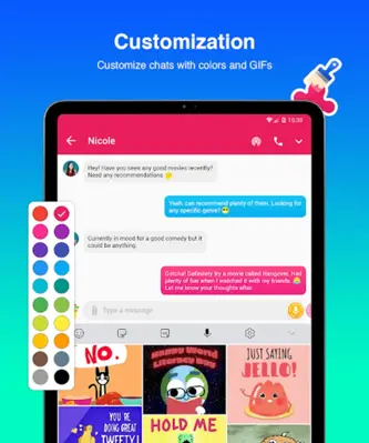 Messenger android App screenshot 2